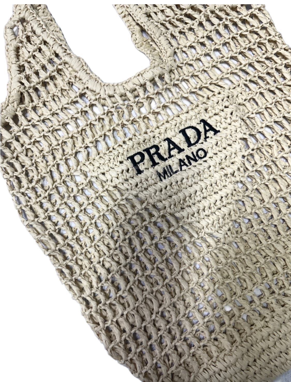 프라다 뷰티 라탄백 에코백 베이지 세일가 무료배송 상품이미지2