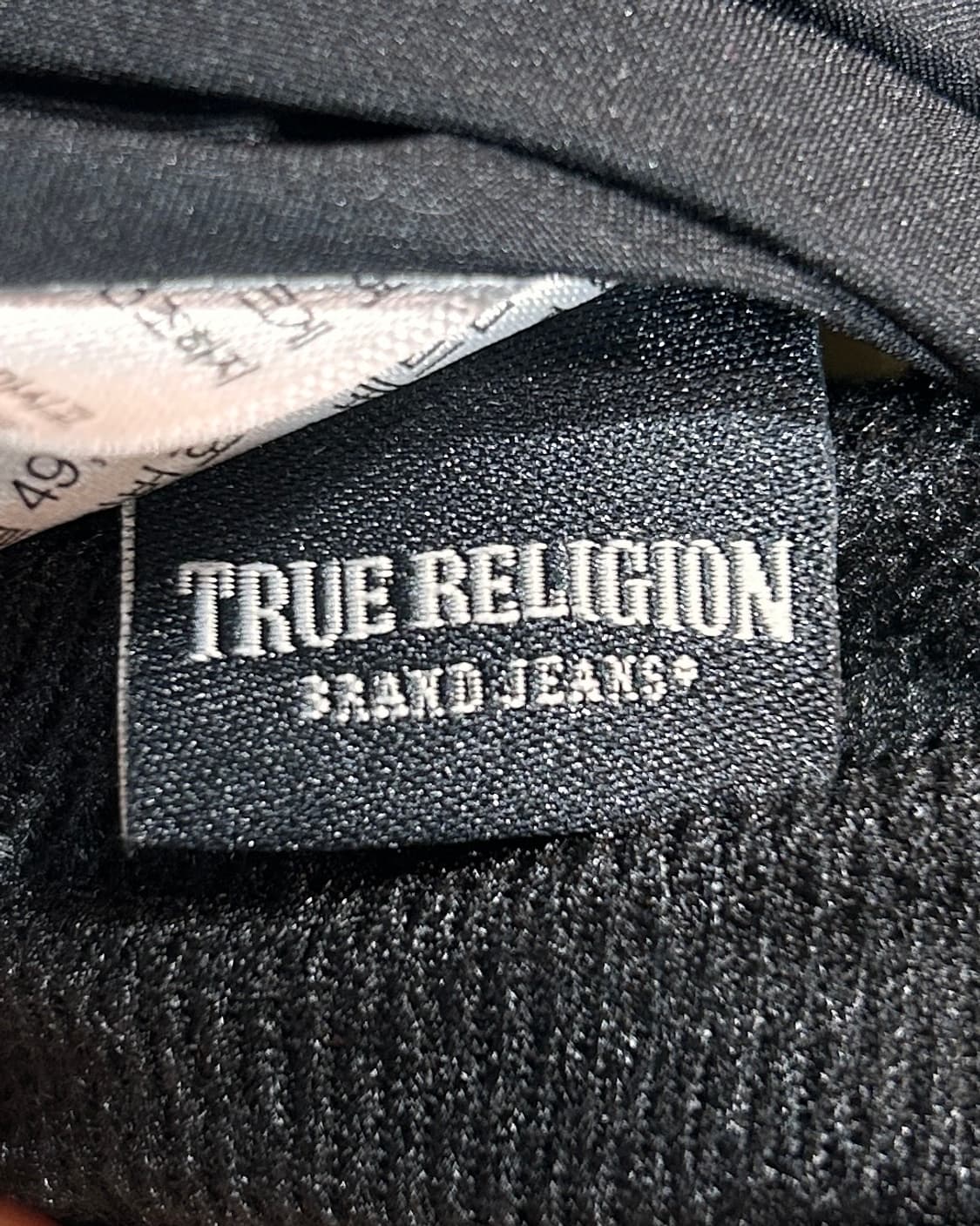 M 트루릴리전 패치로고 리버시블 블랙 플리스 패딩 상품이미지9