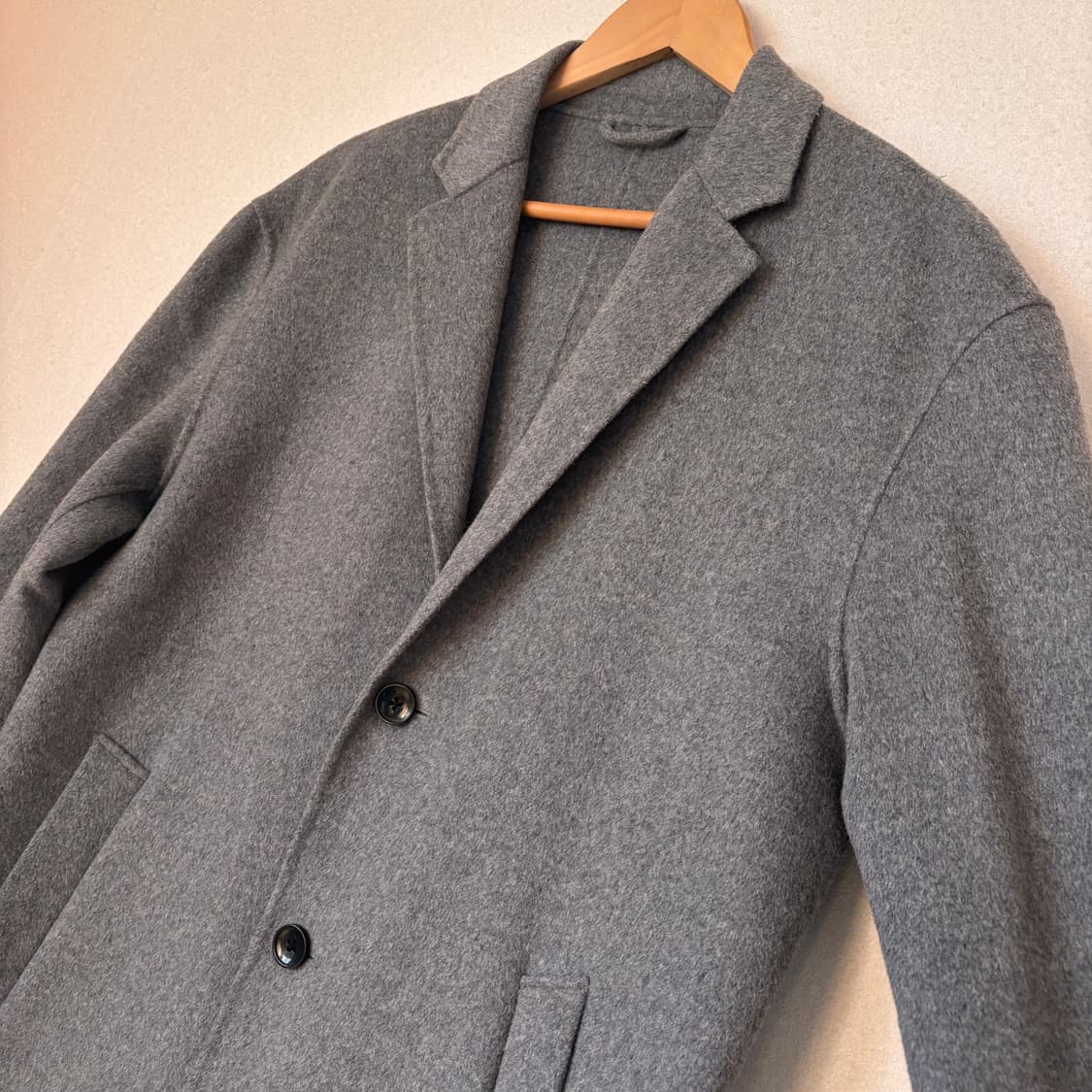 자라 ZARA 그레이 M 코트 가벼운 착용감 가성비 실루엣 상품이미지7