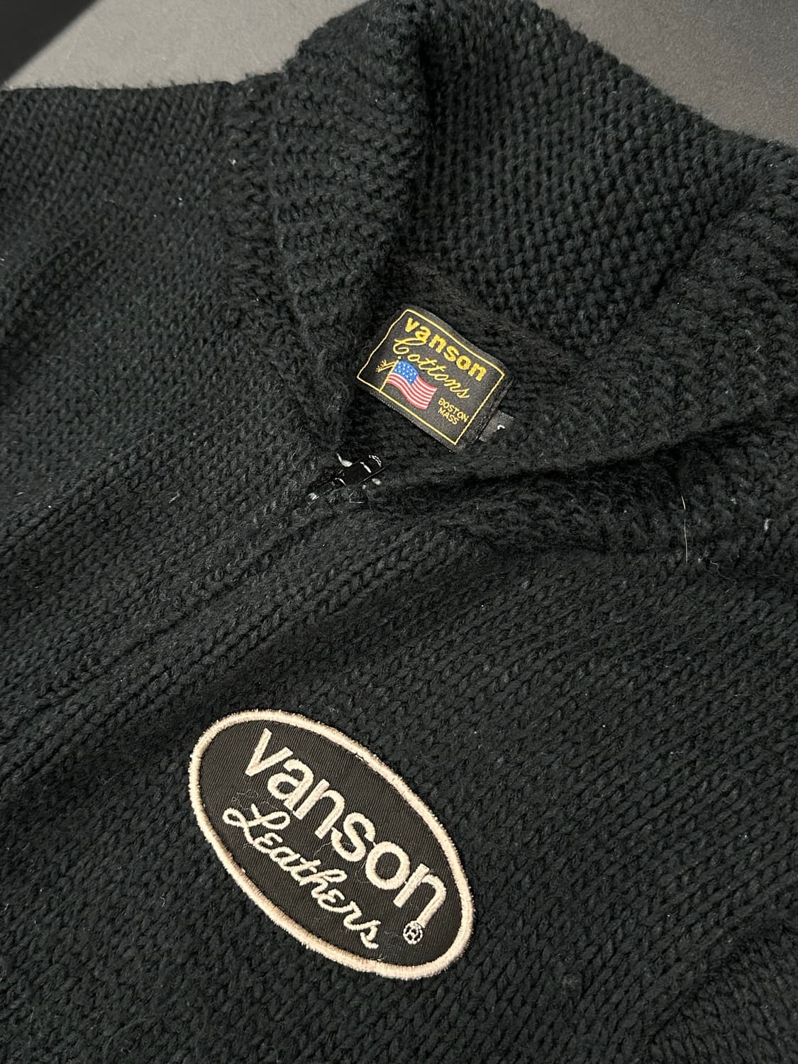 벤슨 스컬 코위찬 가디건 상품이미지5