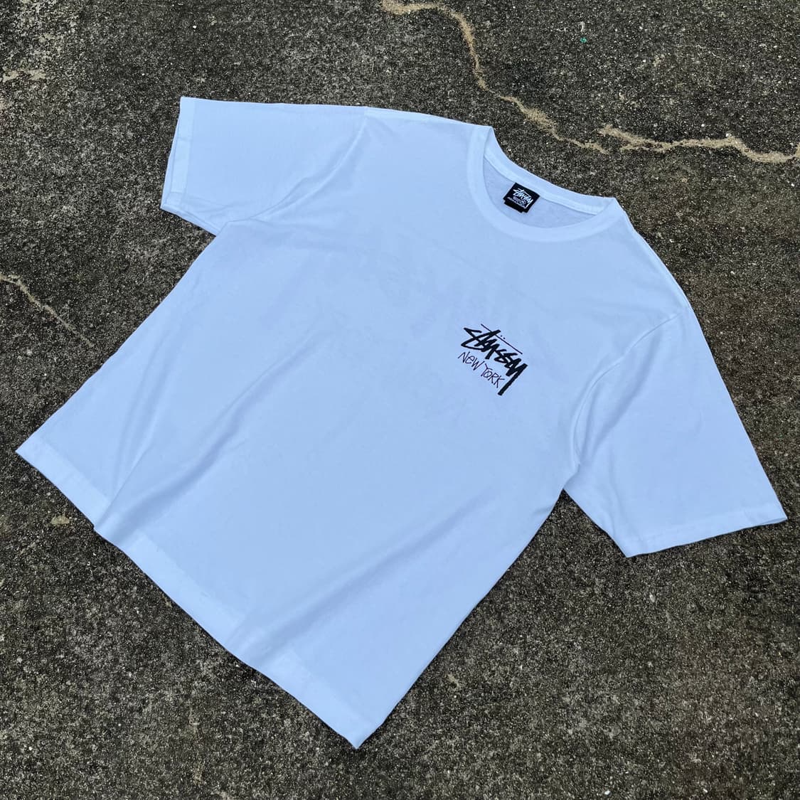 Stussy New York Stock Logo Tee 상품이미지4