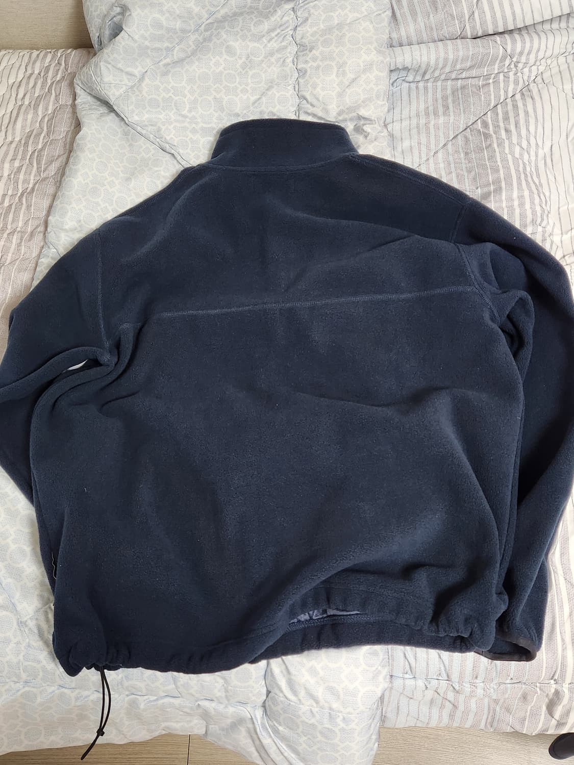 노티카 플리스 반집업 네이비 상품이미지5