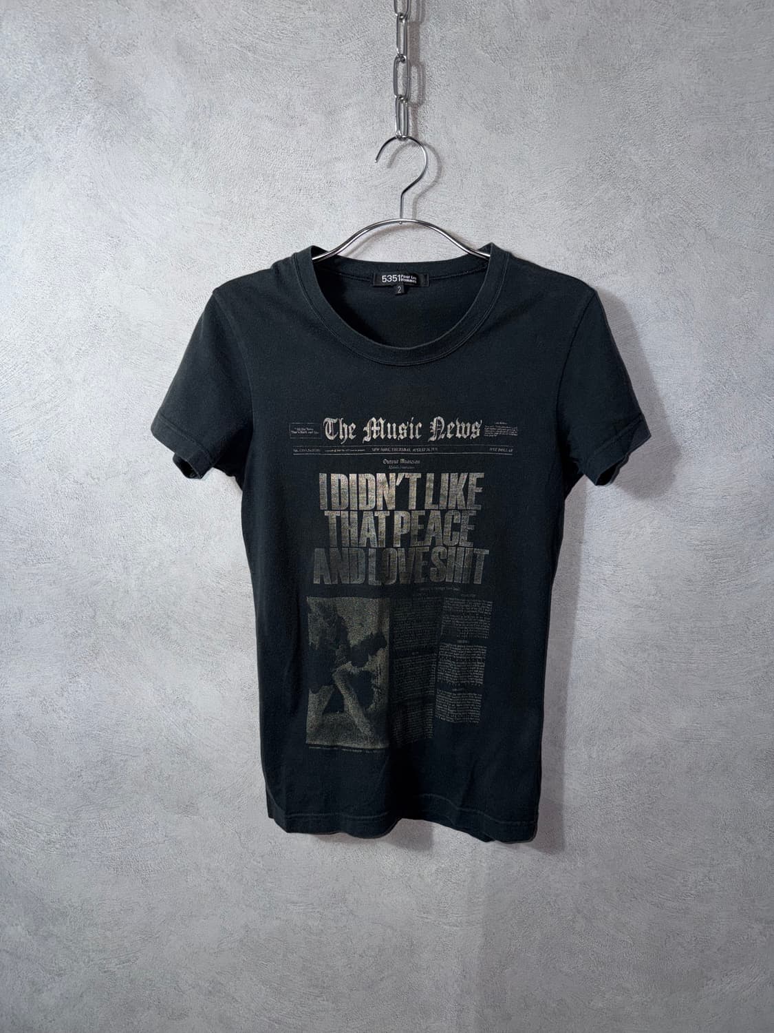 5351 Pour Les Hommes Graphic T-Shirt 상품이미지1