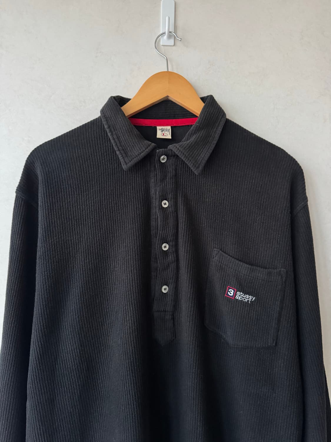90s 스투시 폴로 롱슬립스 상품이미지3