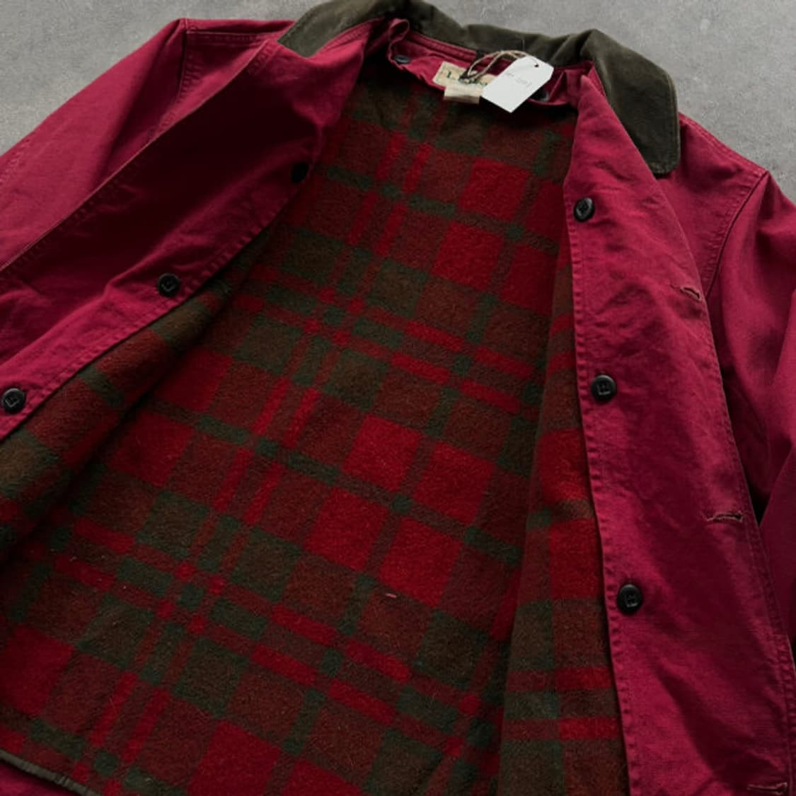 L.L.Bean 엘엘빈 다크레드 필드 자켓 상품이미지8