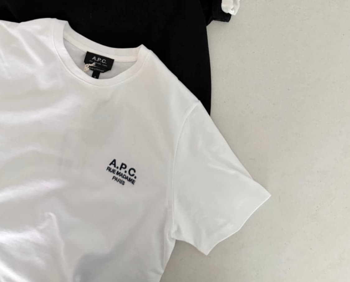 아페쎄 레이몬드 티셔츠 화이트 M 상품이미지2