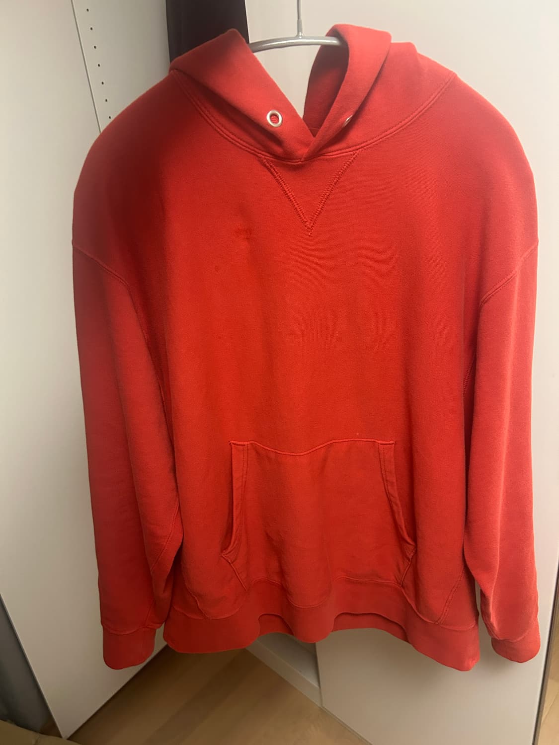 khakis dyed stock 후디 s 레드 상품이미지1