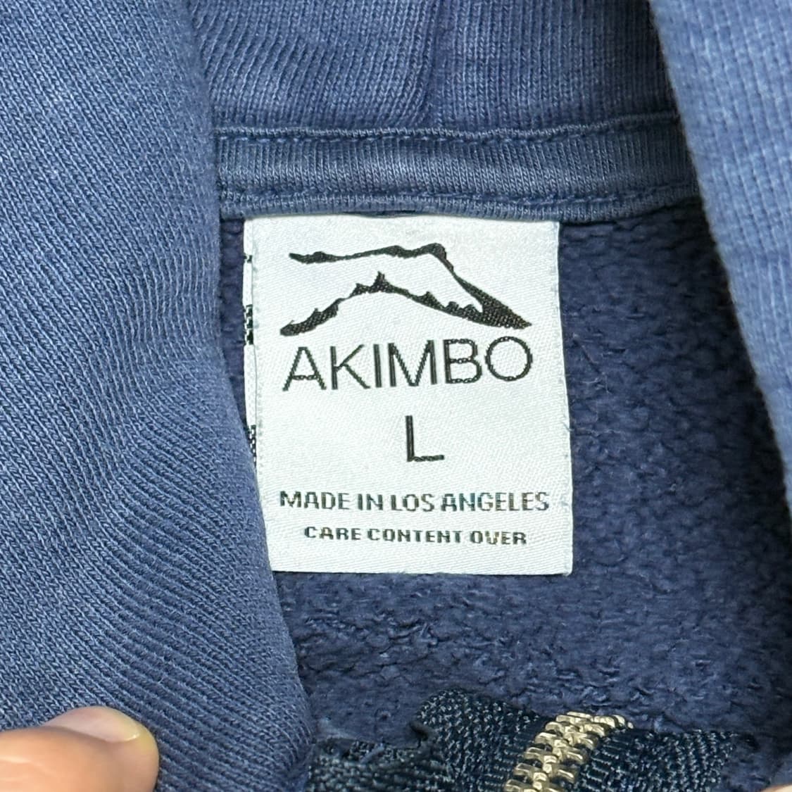 Akimbo Club NY 후드 집업 상품이미지4
