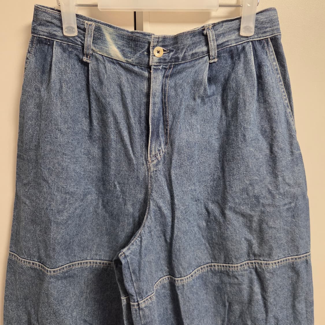 Cons 재팬 더블니 가우초 데님팬츠 청바지 30 상품이미지2