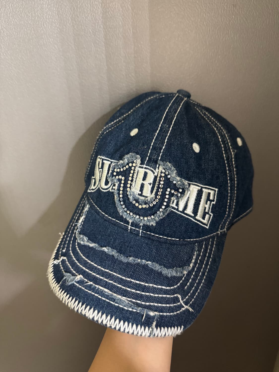 Supreme X 트루릴리젼 데님 볼캡 상품이미지2