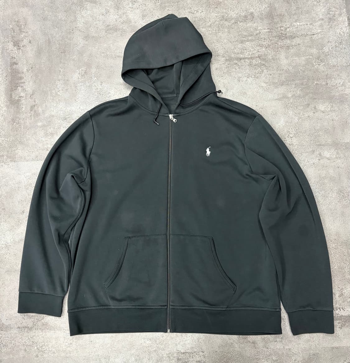 폴로 랄프로렌 블랙 후드 집업 상품이미지1