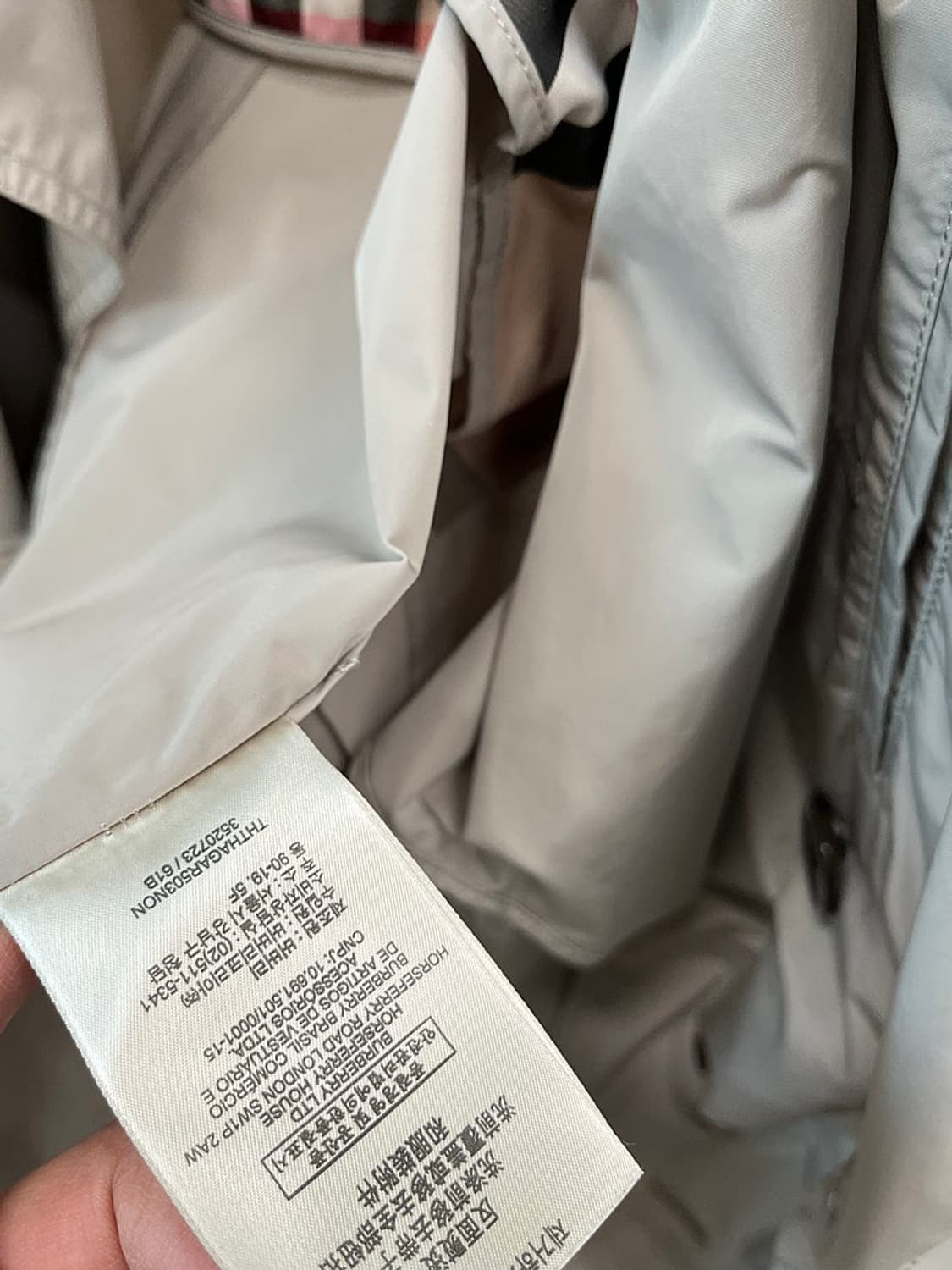 115) 버버리 브릿 폴리 봄코트  상품이미지9