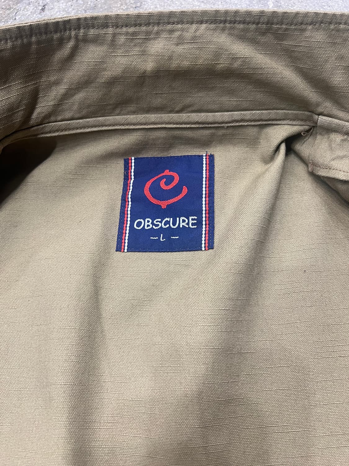 OBSCURE 코튼 자켓 상품이미지7