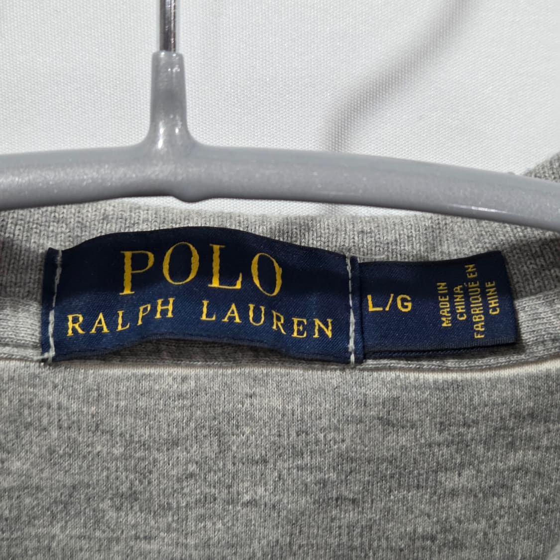 폴로랄프로렌 코튼 스트라이프 카라 롱슬리브 L 상품이미지3