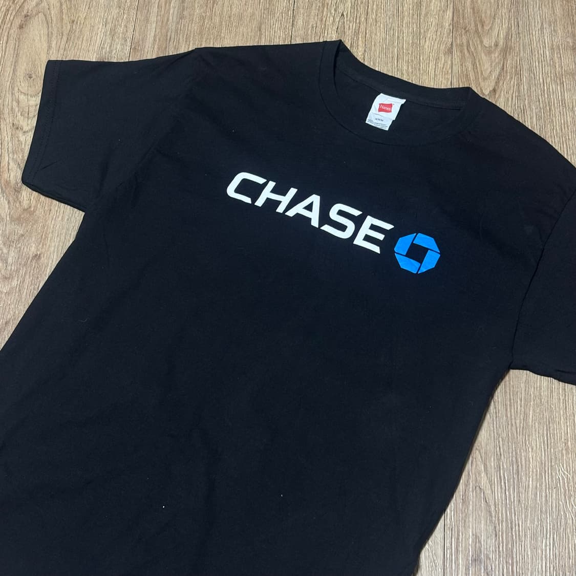 M Hanes 체이스 뱅크 티셔츠 상품이미지1