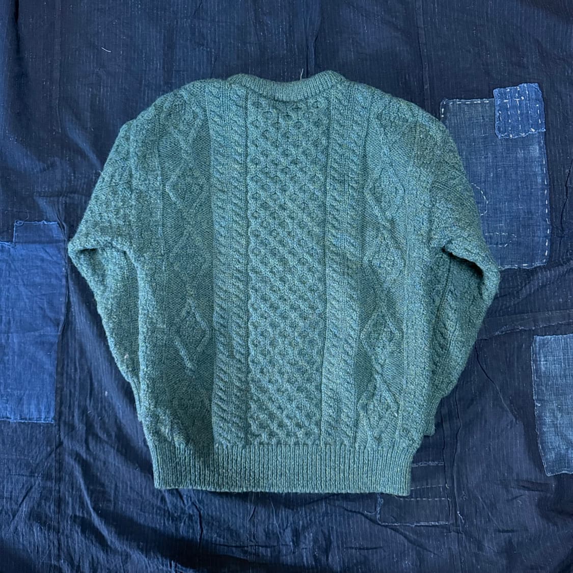 아란크래프트 피셔맨 스웨터 M 상품이미지5