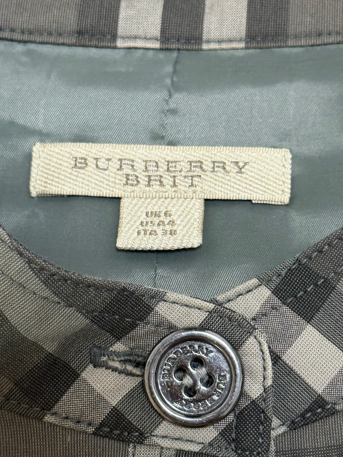 버버리 노바체크 반팔 원피스 상품이미지5