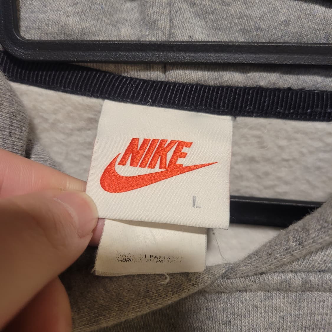 나이키 X 스투시 풀오버 후드티 L 상품이미지5