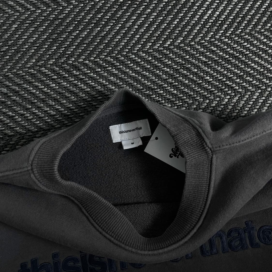 디스이즈네버댓 빅로고 피그먼트 스웻 셔츠o 3700 상품이미지4