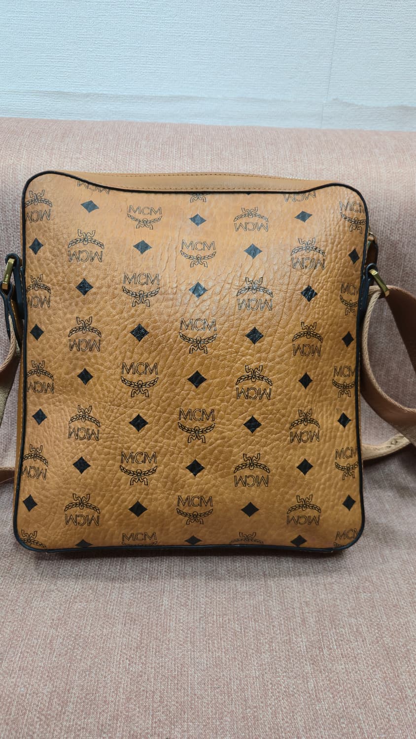 MCM 정품  비세토스 크로스백  메신저백 코냑 상품이미지2