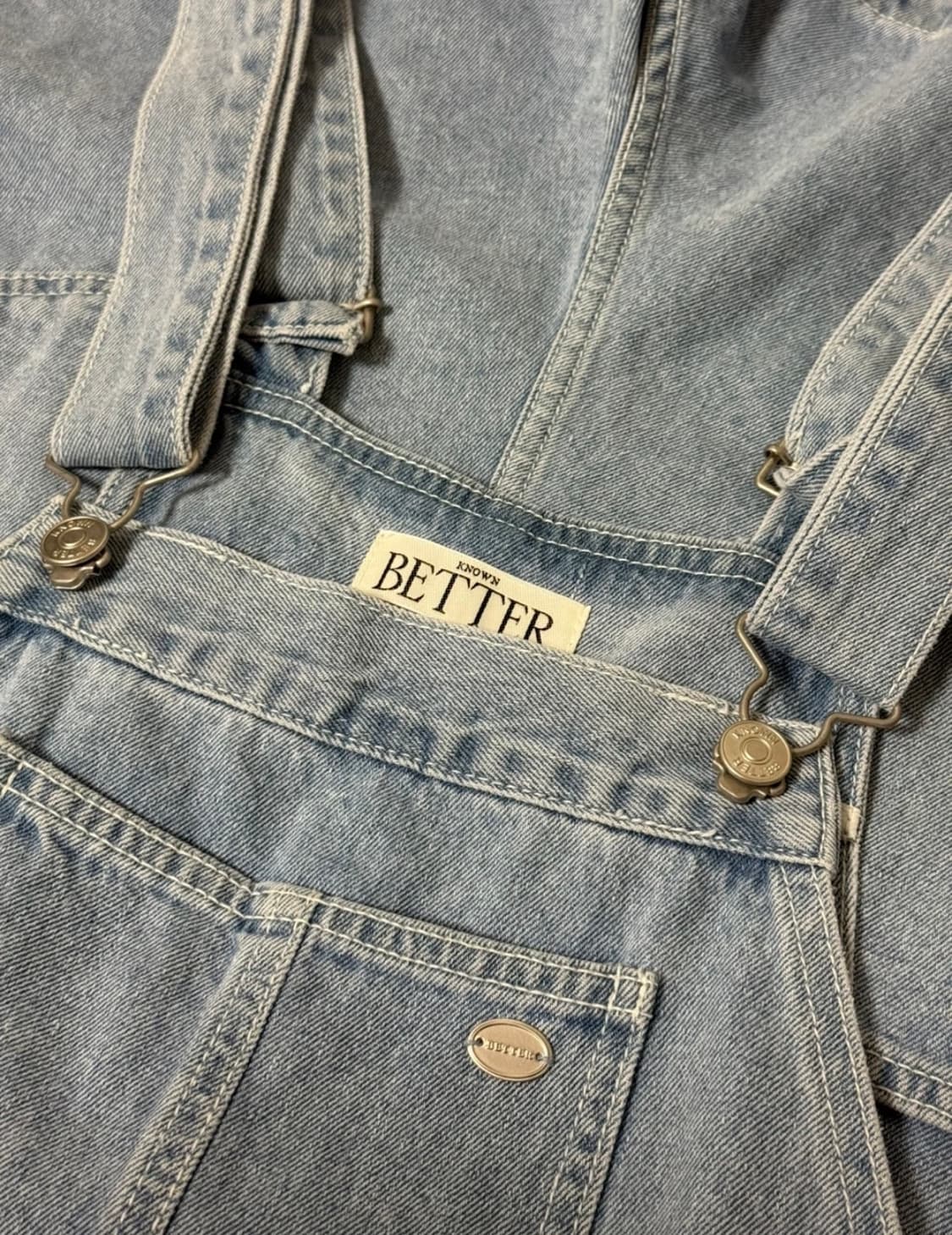 노운베러 데님 오버롤 상품이미지8