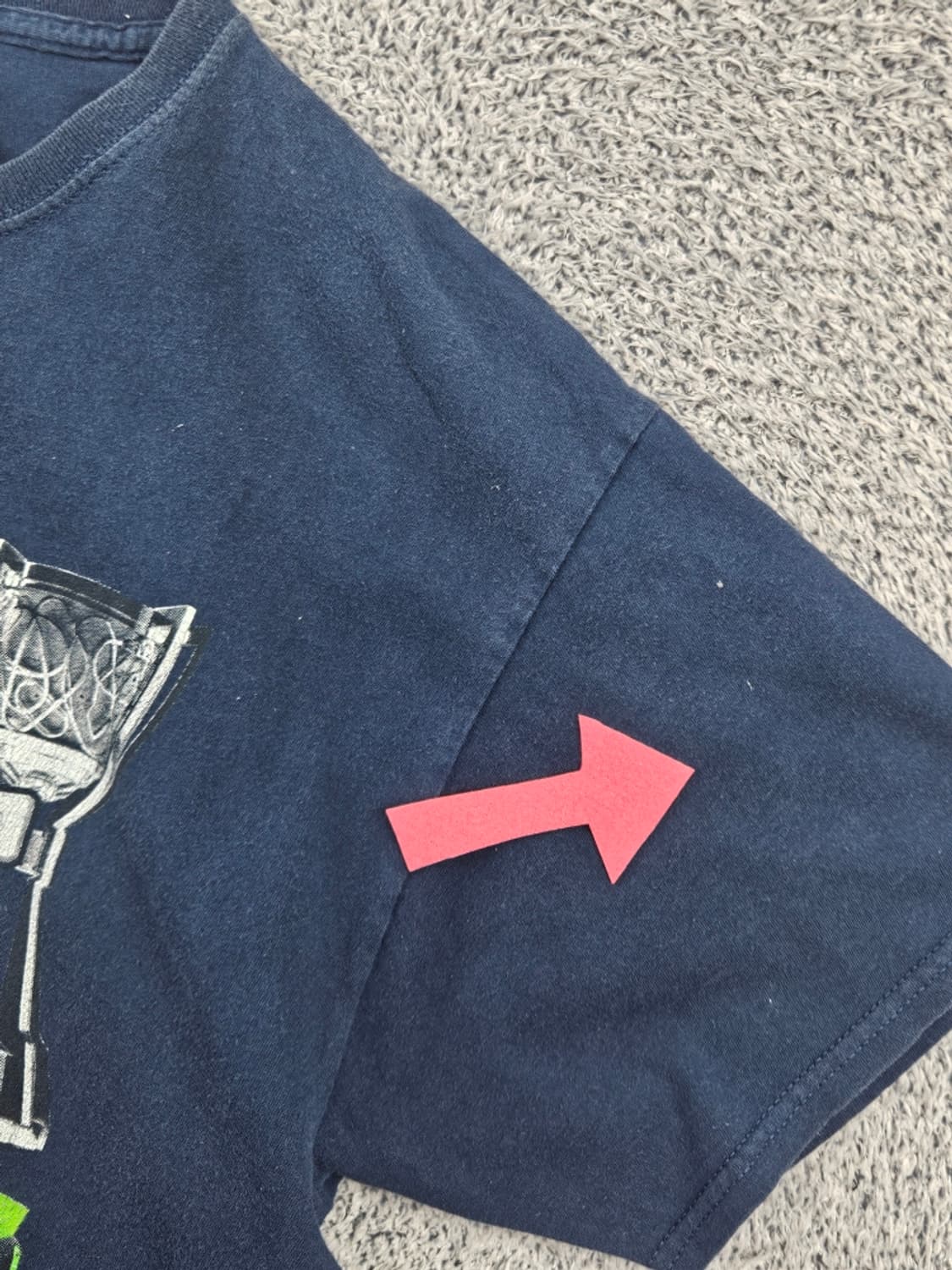 나스카 레이싱 반팔 티셔츠 ( M추정 ) / 11982 상품이미지5