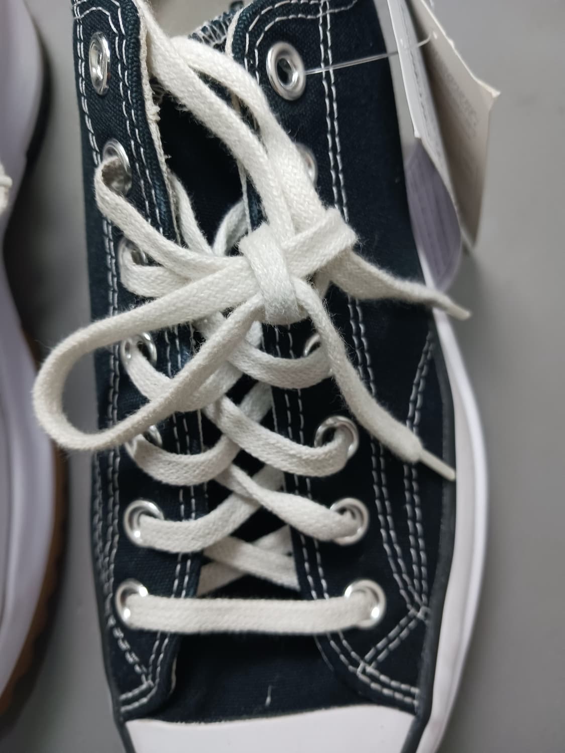 [270] 컨버스 런스타 하이크 OX 블랙 스니커즈 168816C 상품이미지3