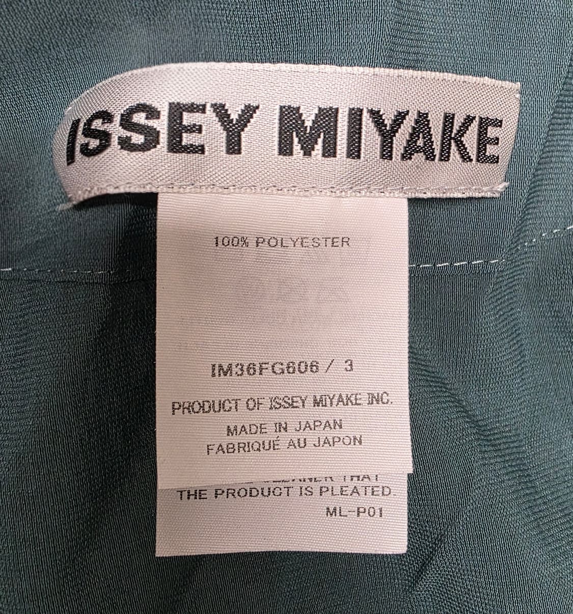 이세이미야케 레조넌트 롱스커트 26 아트웨어 플리츠 3사이즈 WM52 상품이미지4