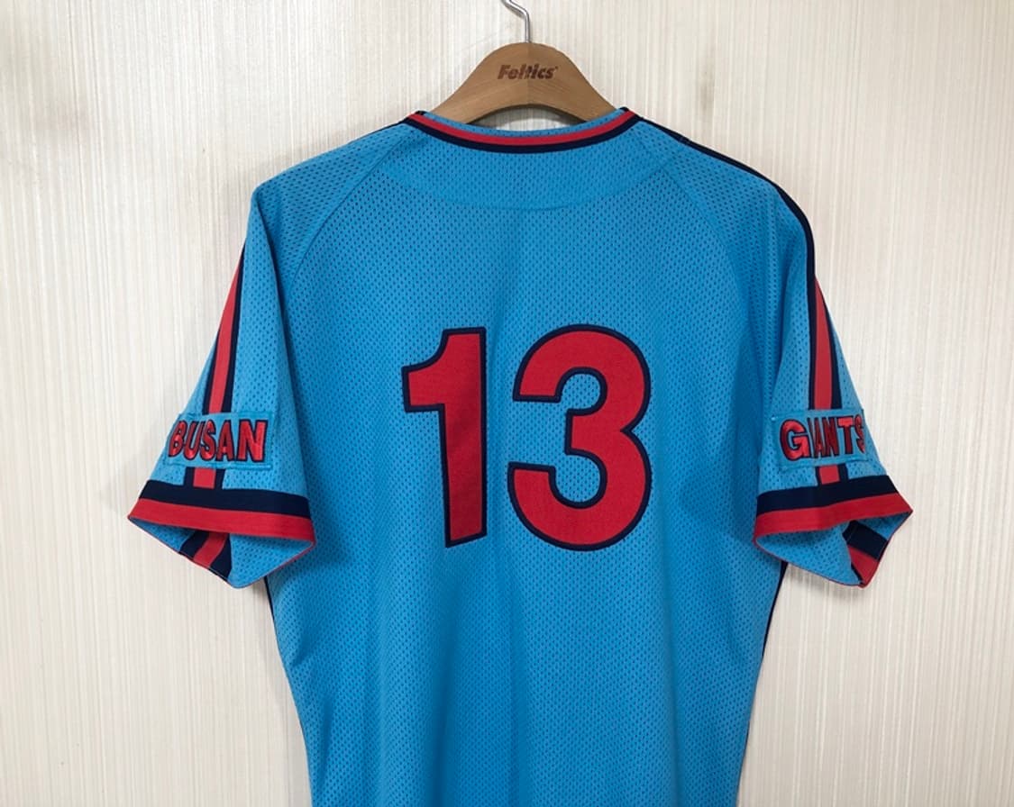 KBO 카멜레온어센틱 롯데자이언츠 챔피언 원정유니폼/져지 105 #13 상품이미지8