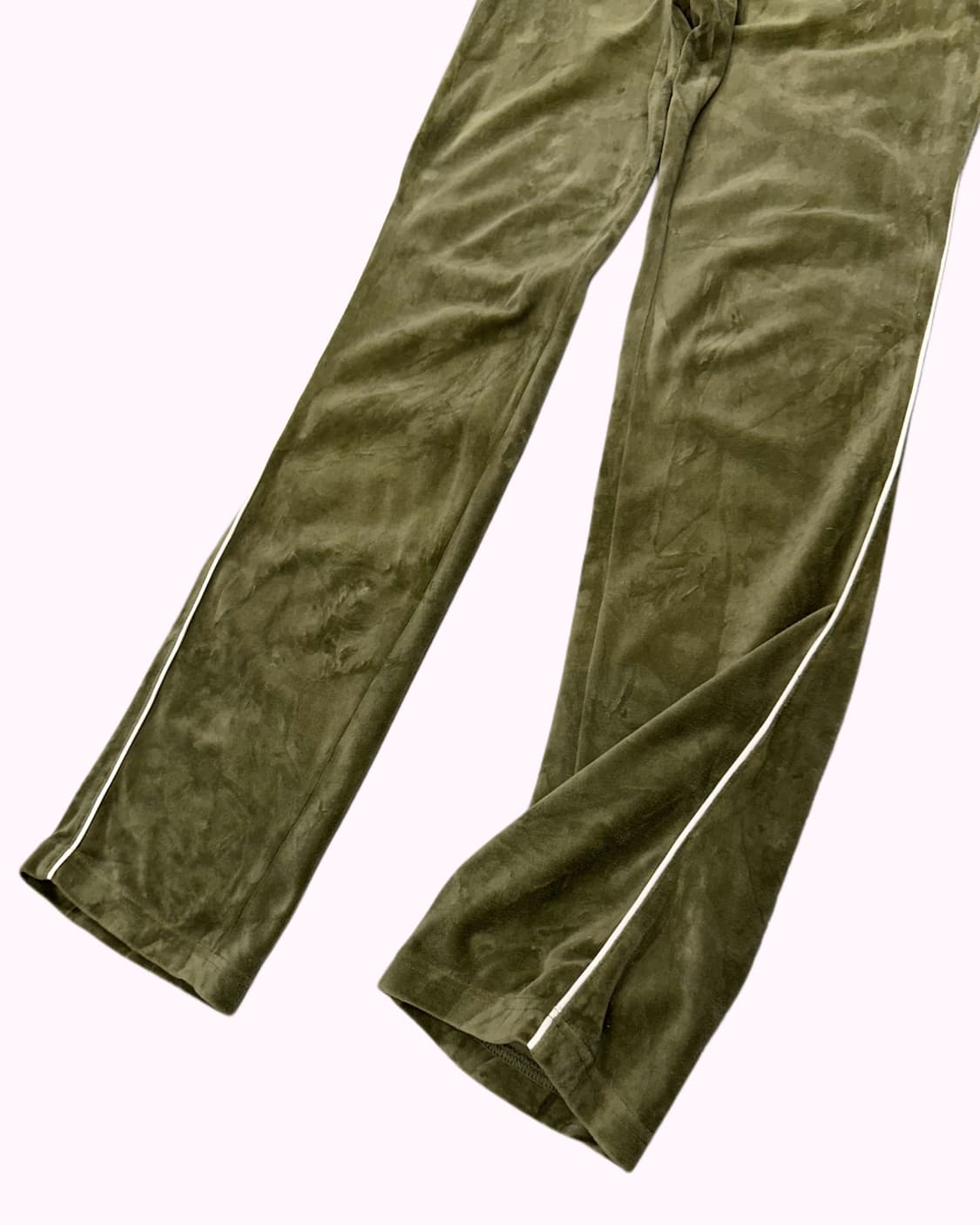 khaki velvet low-rise training pants 상품이미지4