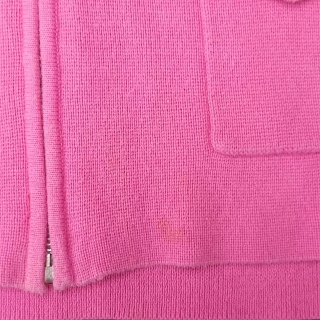 폴로 랄프로렌 니트 집업 바이커 가디건 핑크 M16410 상품이미지9