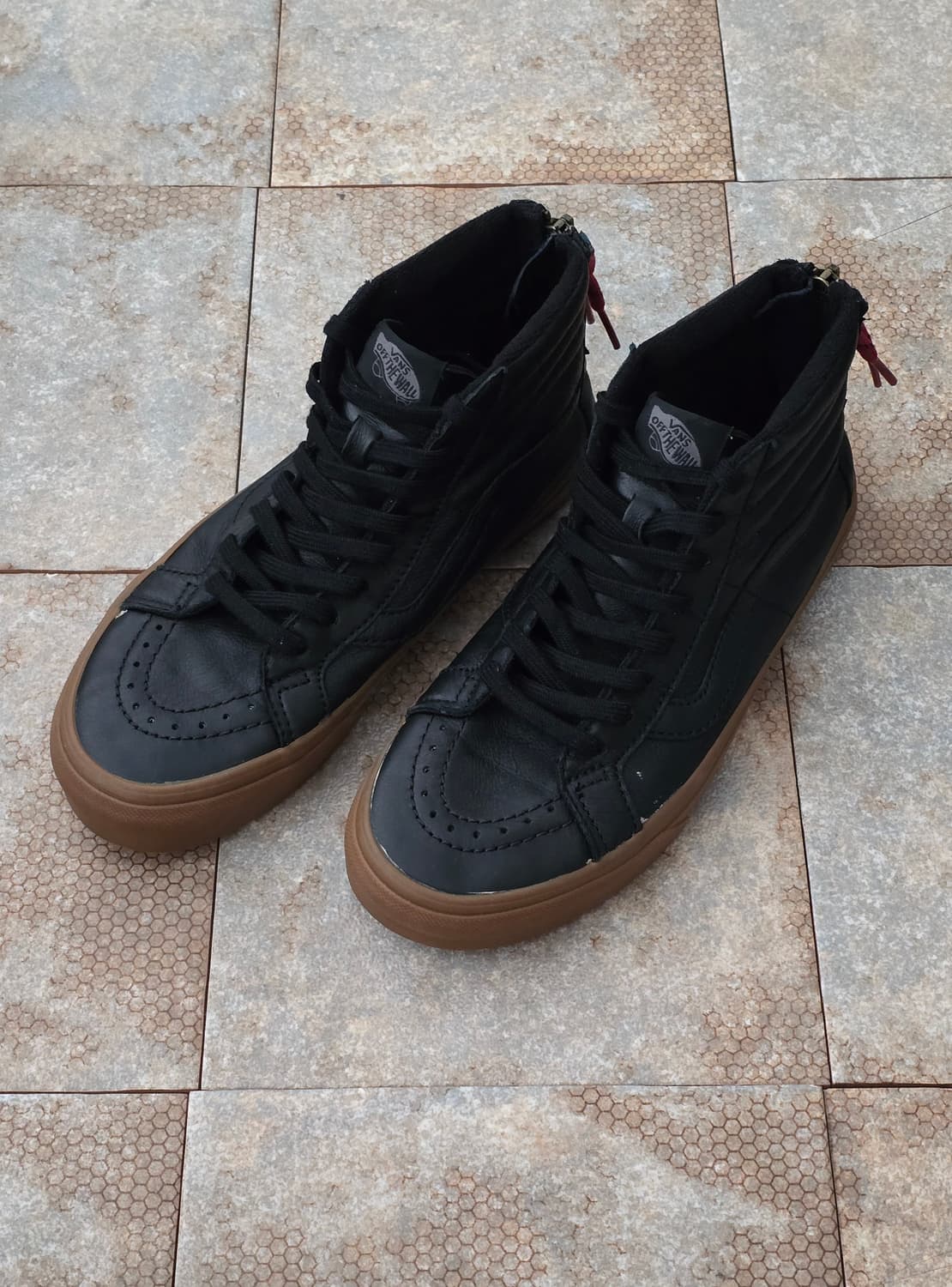 (235)반스 스케이트 하이 zip  상품이미지1