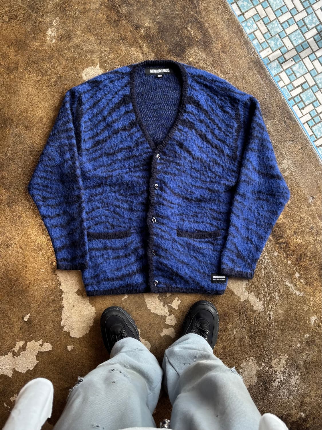 Neighborhood Tiger  Mohair  Cardigan 상품이미지1