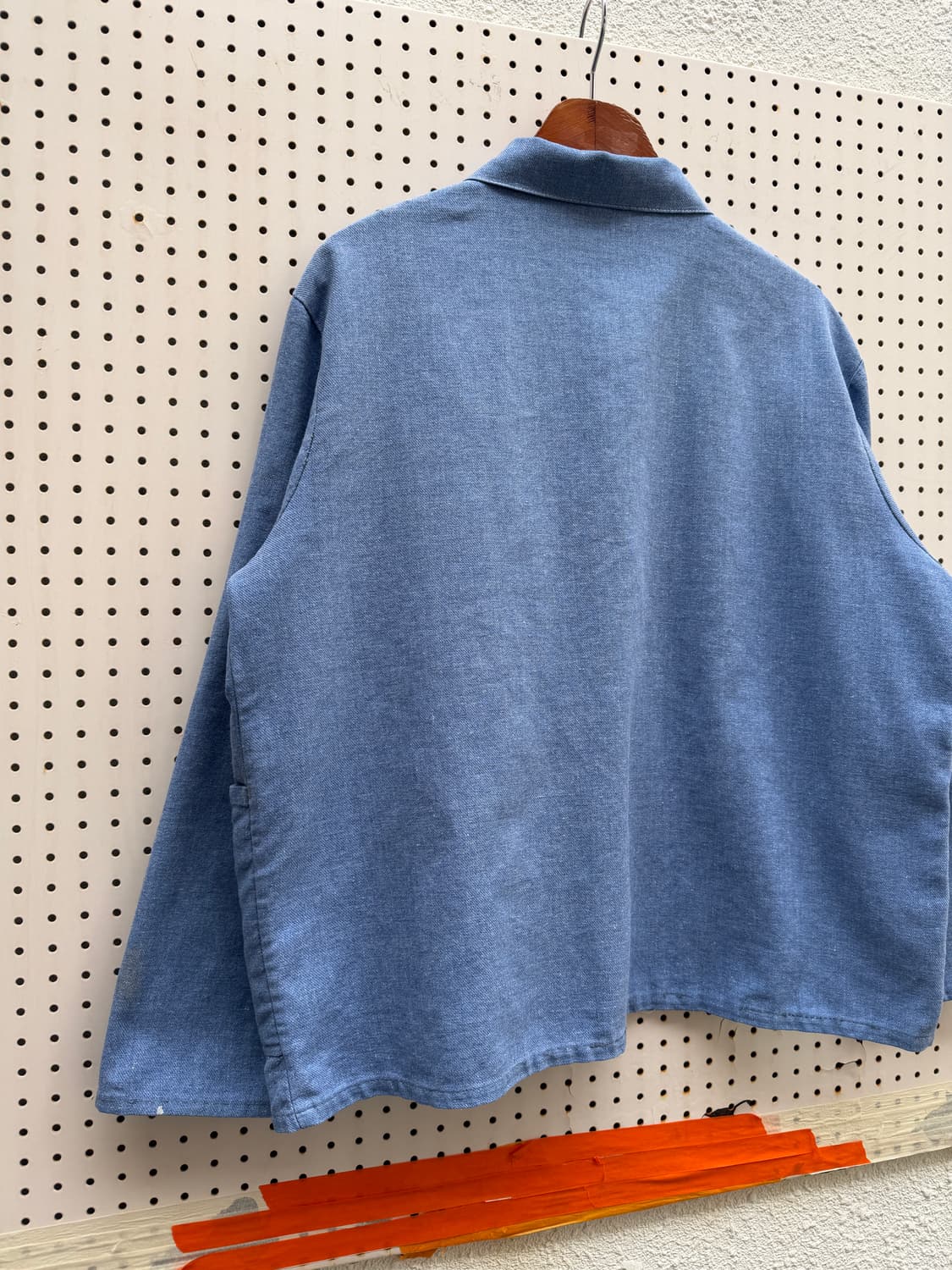 OLD VINTAGE WASHED LIGHT BLUE 프렌치워크자켓 상품이미지8