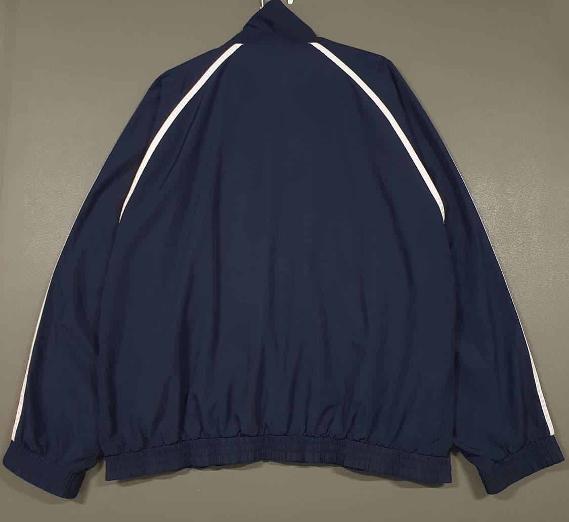 2XL) 아디다스 희귀 90s 삼선 오버핏 올드스쿨 바람막이 자켓 네이비 상품이미지7