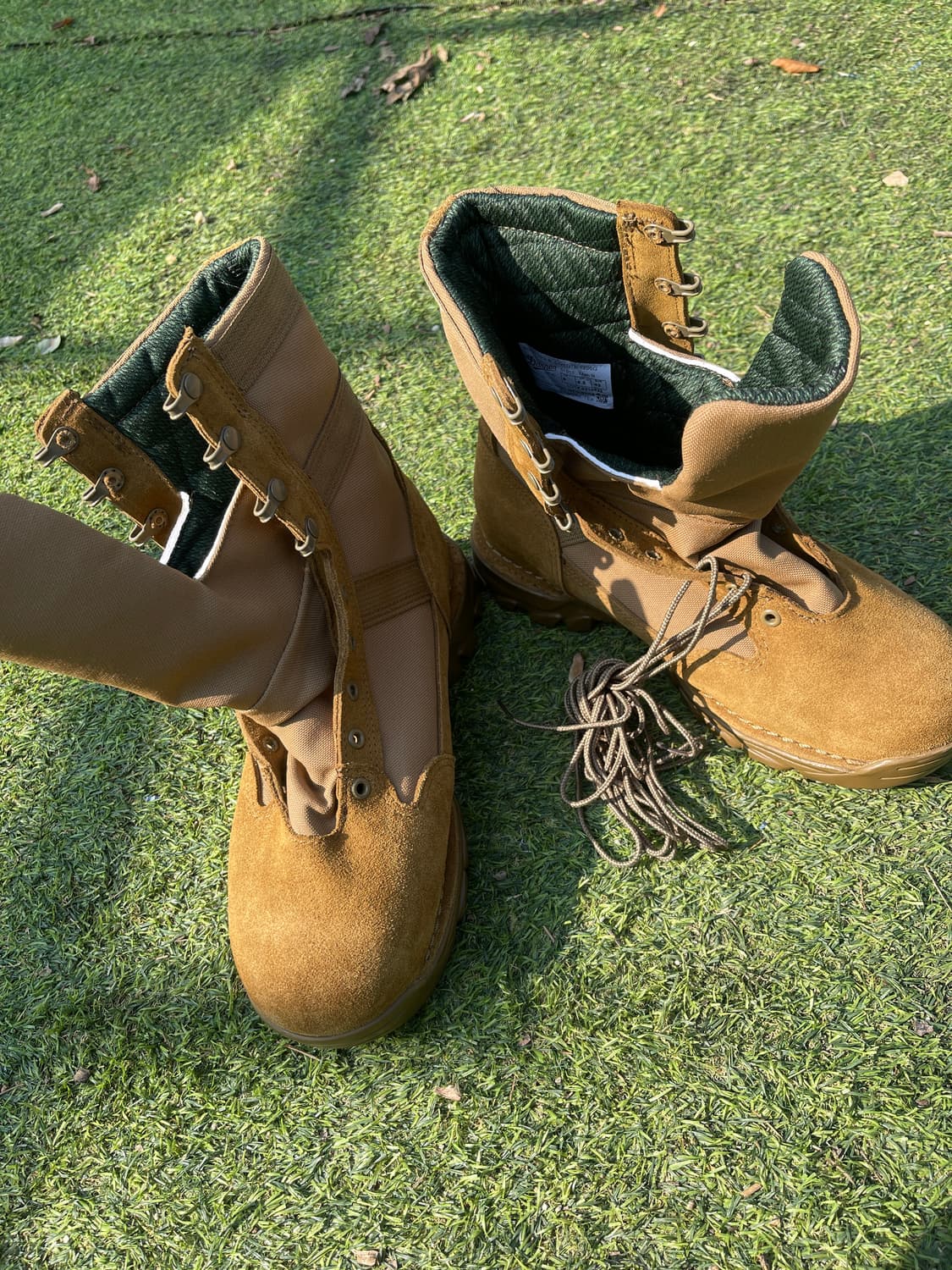 DANNER(신품급)Rivot TFX 1200g 코요테 브라운  컴뱃 부 상품이미지2