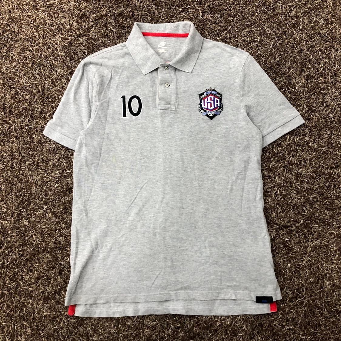  L 나이키 USA 10 카라 반팔 티셔츠 상품이미지1
