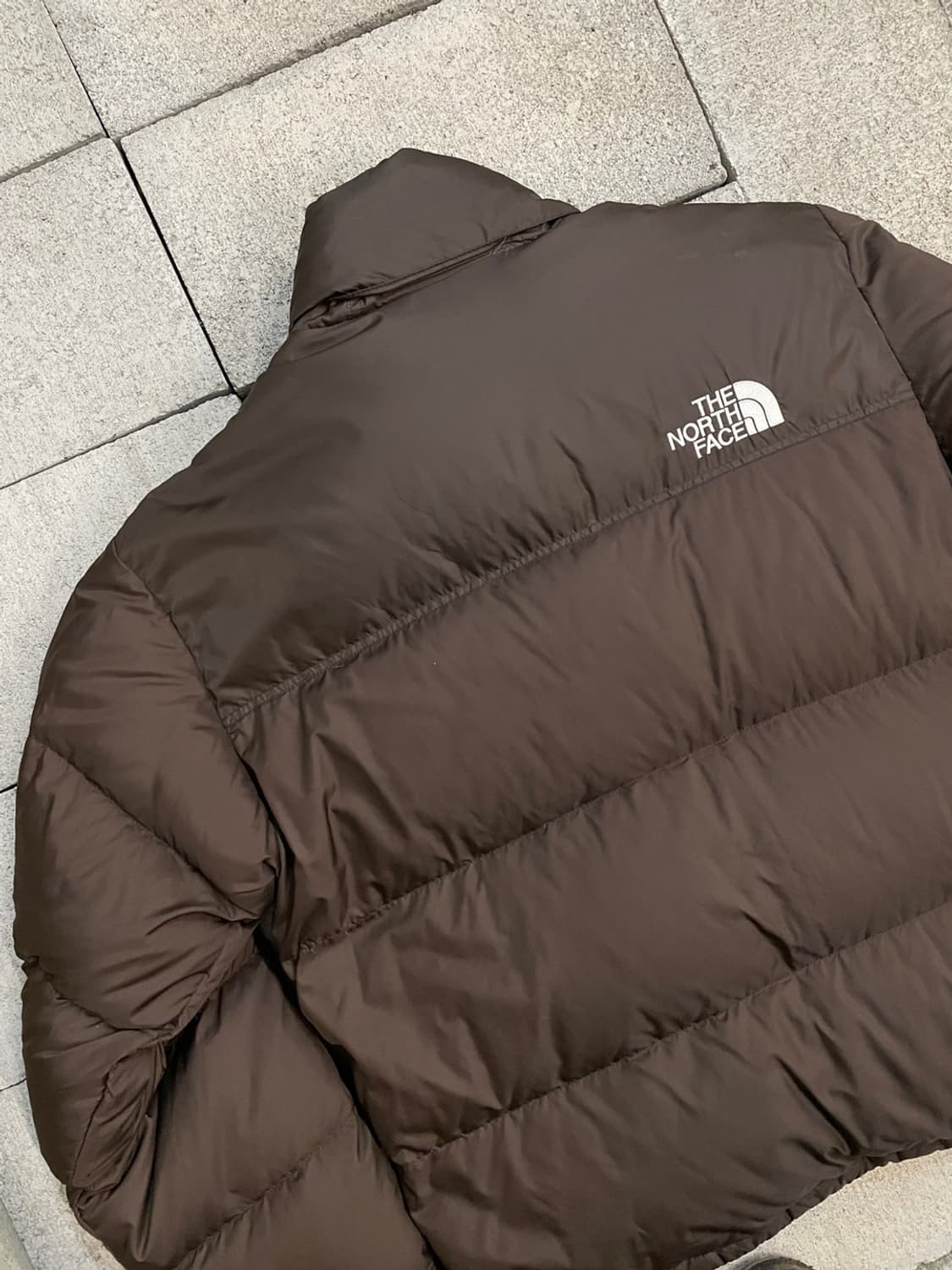 노스페이스 OG 브라운 눕시 패딩 상품이미지5