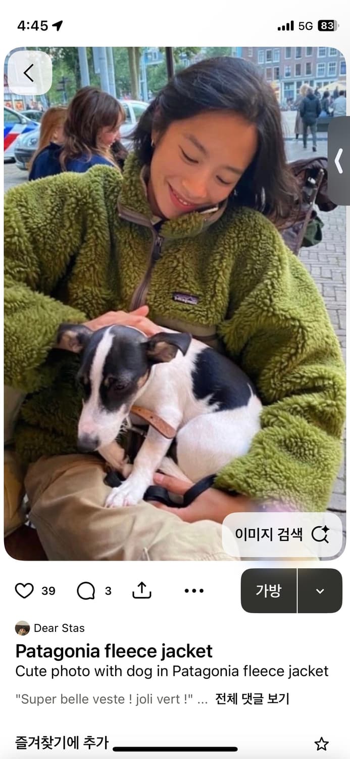 파타고니아 클래식 레트로X 플리스 자켓 스파우트그린 상품이미지6