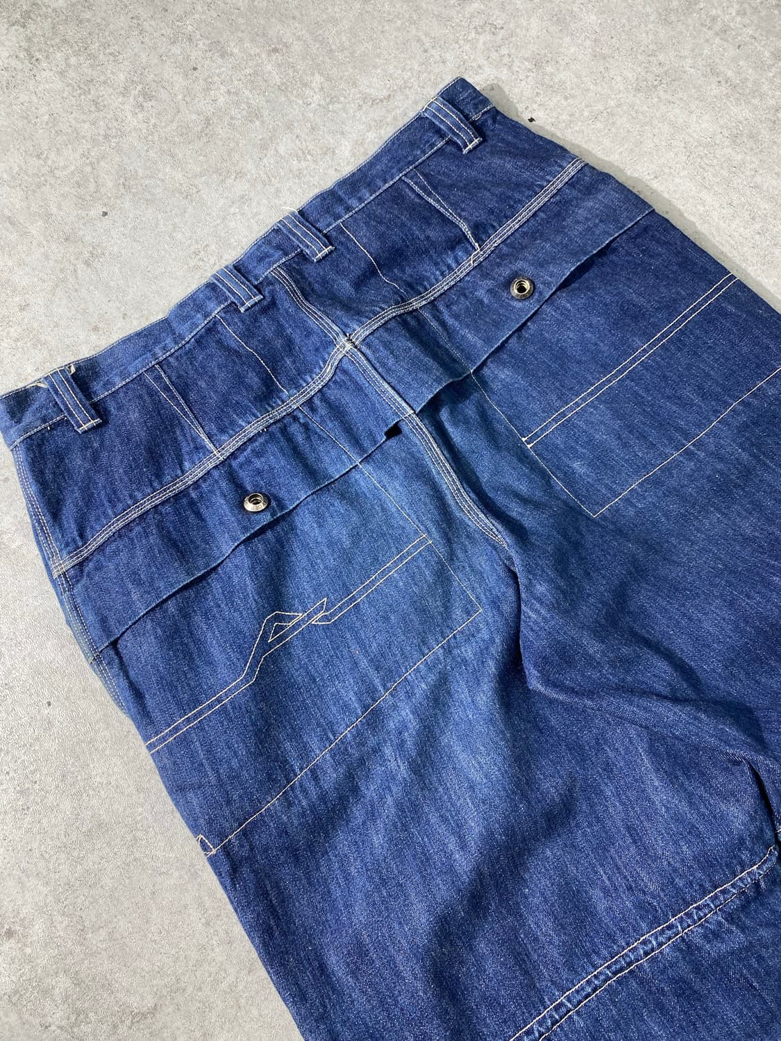 [38] 90s Avirex 아비렉스 루즈 와이드 핏 데님팬츠 상품이미지8