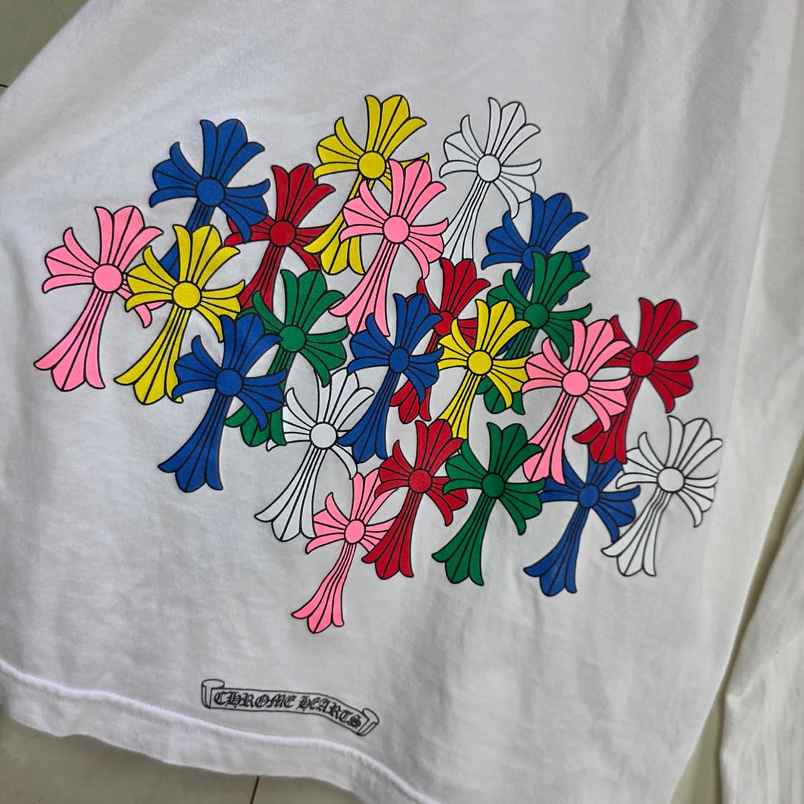 {클로젯}[M]크롬하츠 멀티컬러 세메터리 롱슬리브 맨투맨 상품이미지3