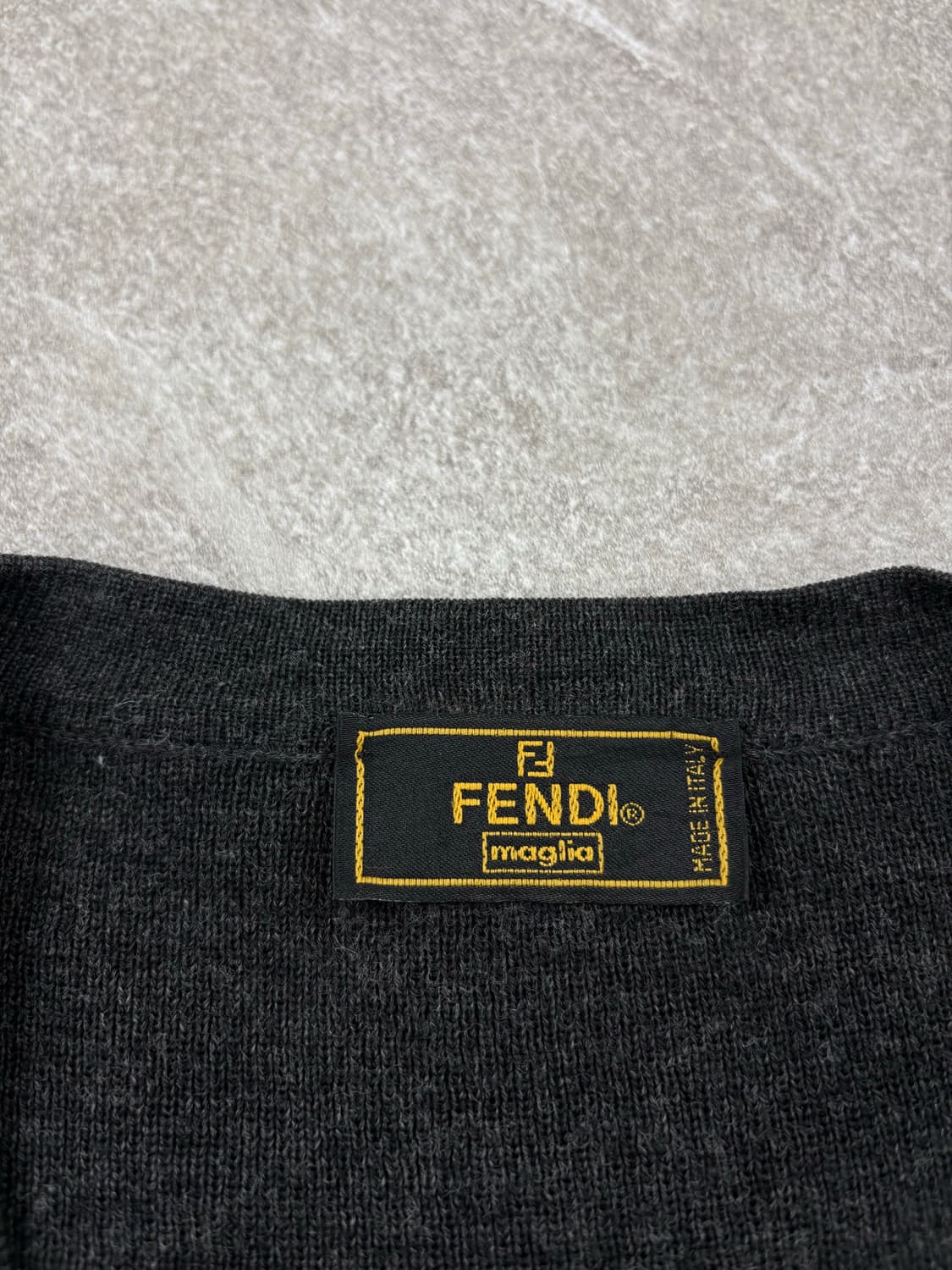 Fendi 80's Wool Sweater Cardigan    상품이미지4