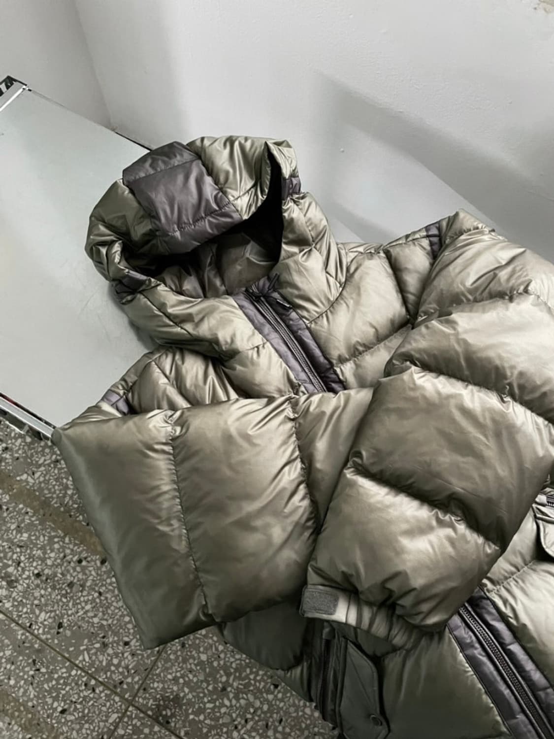 [1] 록히드마틴 패딩 구스다운 패딩 올리브 상품이미지6