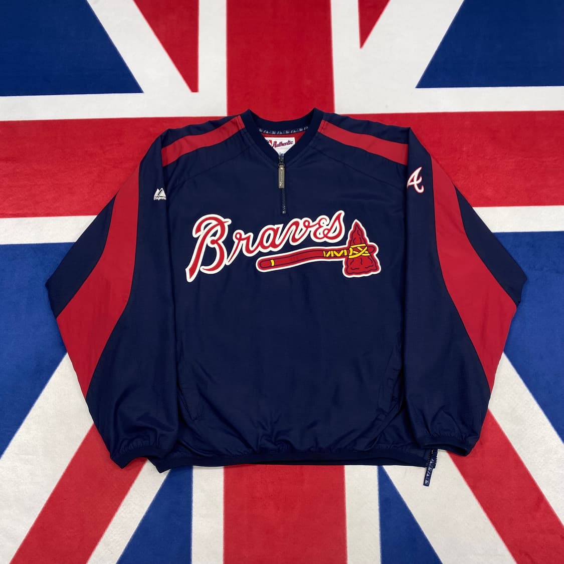 마제스틱 애틀란타 브레이브스 아노락 L 실측 XL  상품이미지1