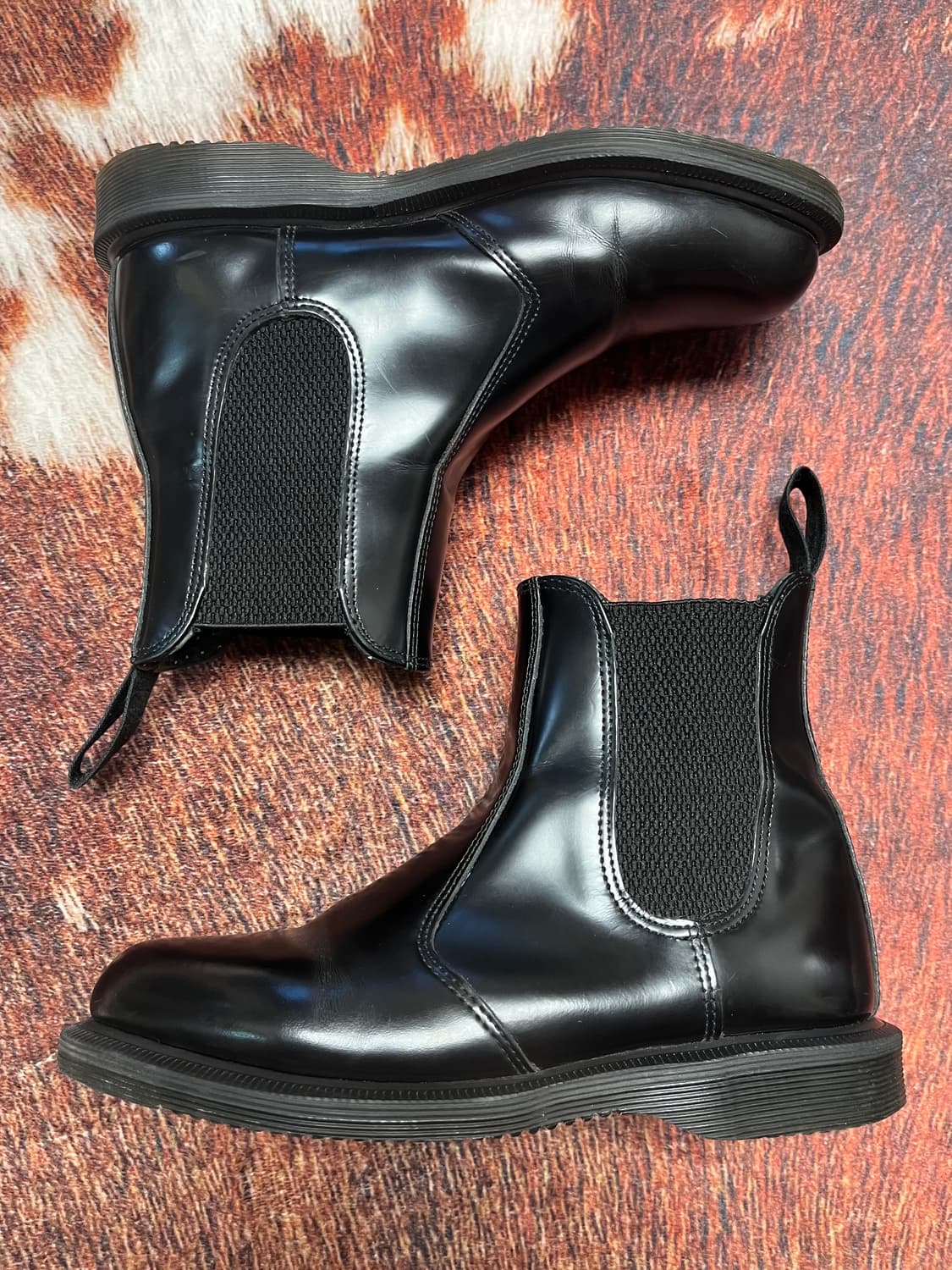 [230] 닥터마틴 플로라 Flora 첼시부츠 블랙 상품이미지1