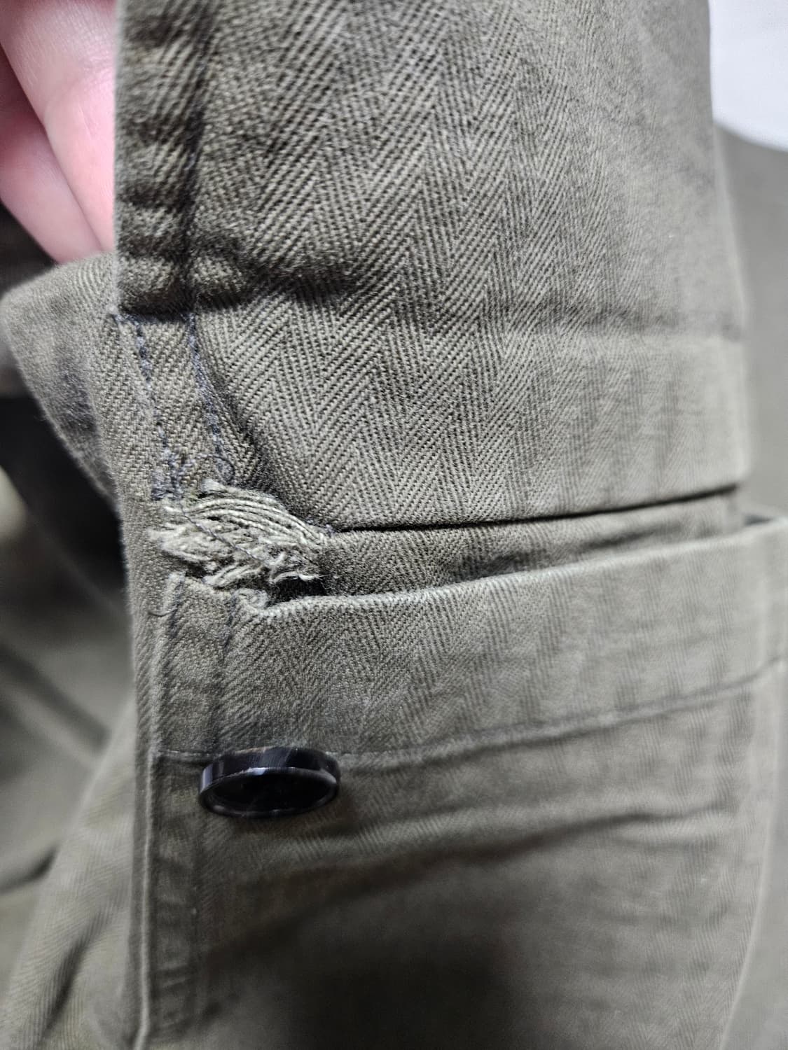 [M] 아트이프액츠 m43 hbt 카고팬츠 올리브 상품이미지5