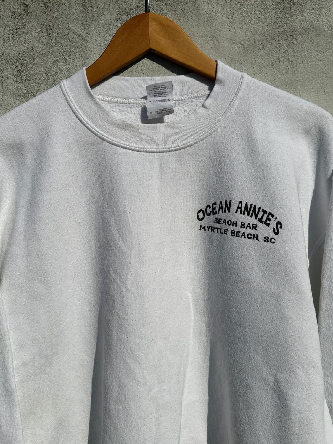 [M] GILDAN 길단 Ocean Annies 화이트 맨투맨 스웻셔츠 상품이미지4