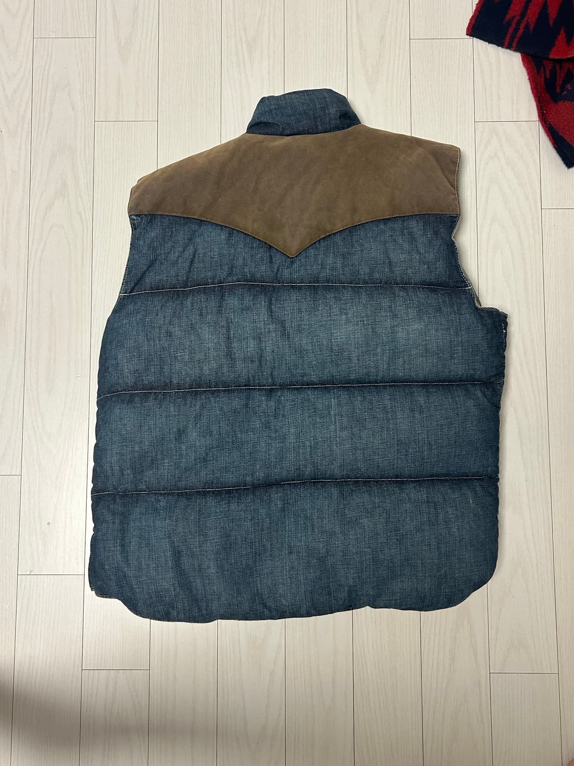 데님 앤 서플라이 데님 패딩 베스트 상품이미지4