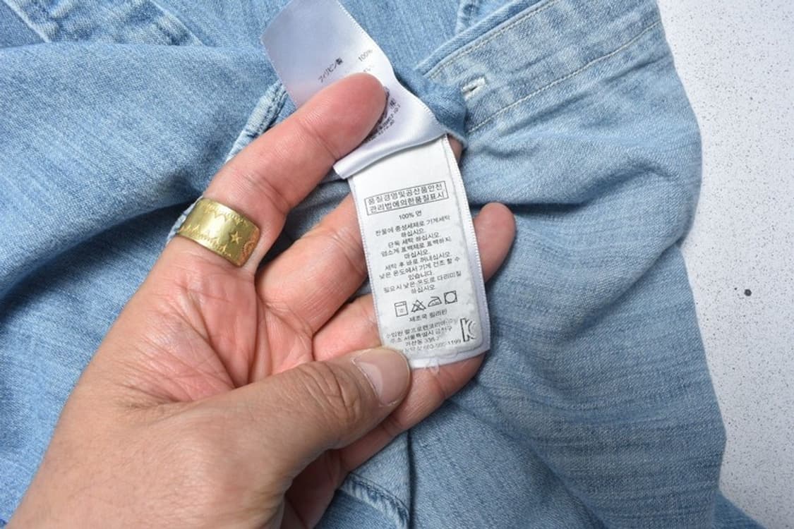 폴로 랄프로렌 데님셔츠 청남방 S N0904 상품이미지8