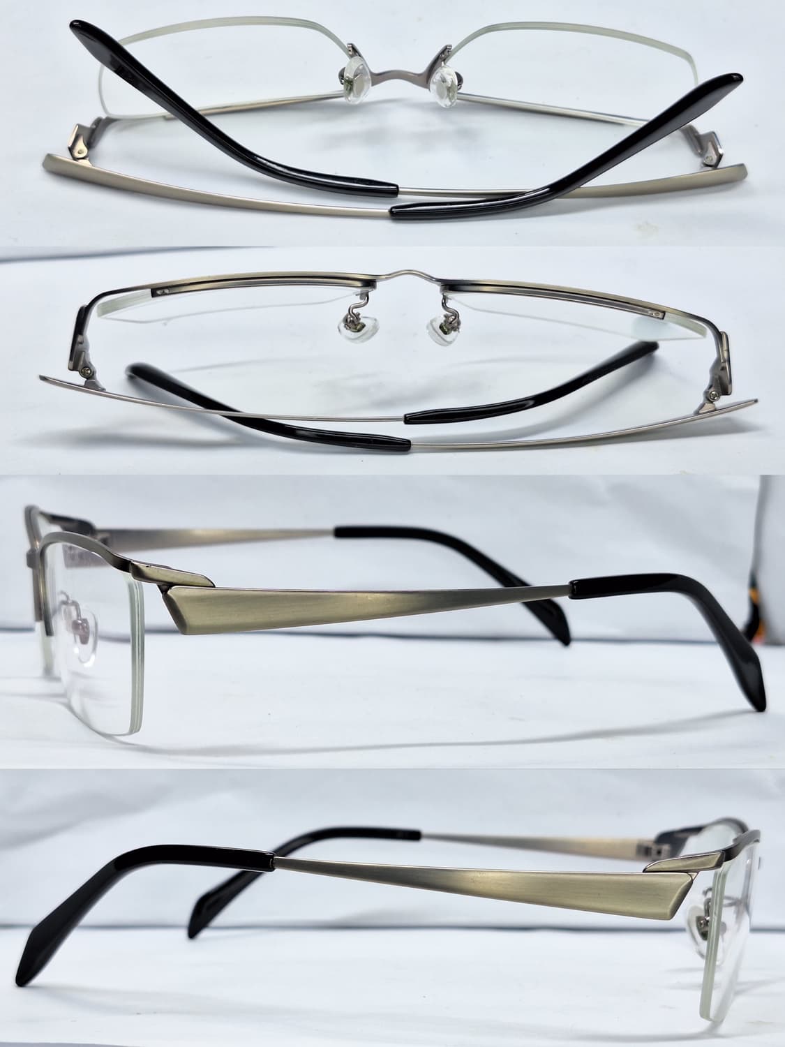 2413 반무테 클래식 안경테 59mm 빅사이즈 일본 수입 패션 레트로  상품이미지3